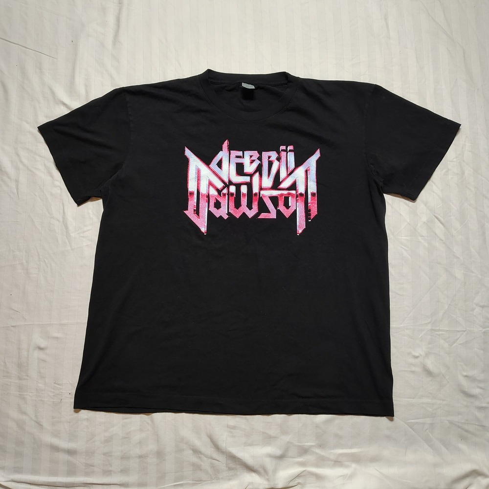 Debbii Dawson Shirt Mens XXL Black 2025 Chrome Tour Original Concert Tee